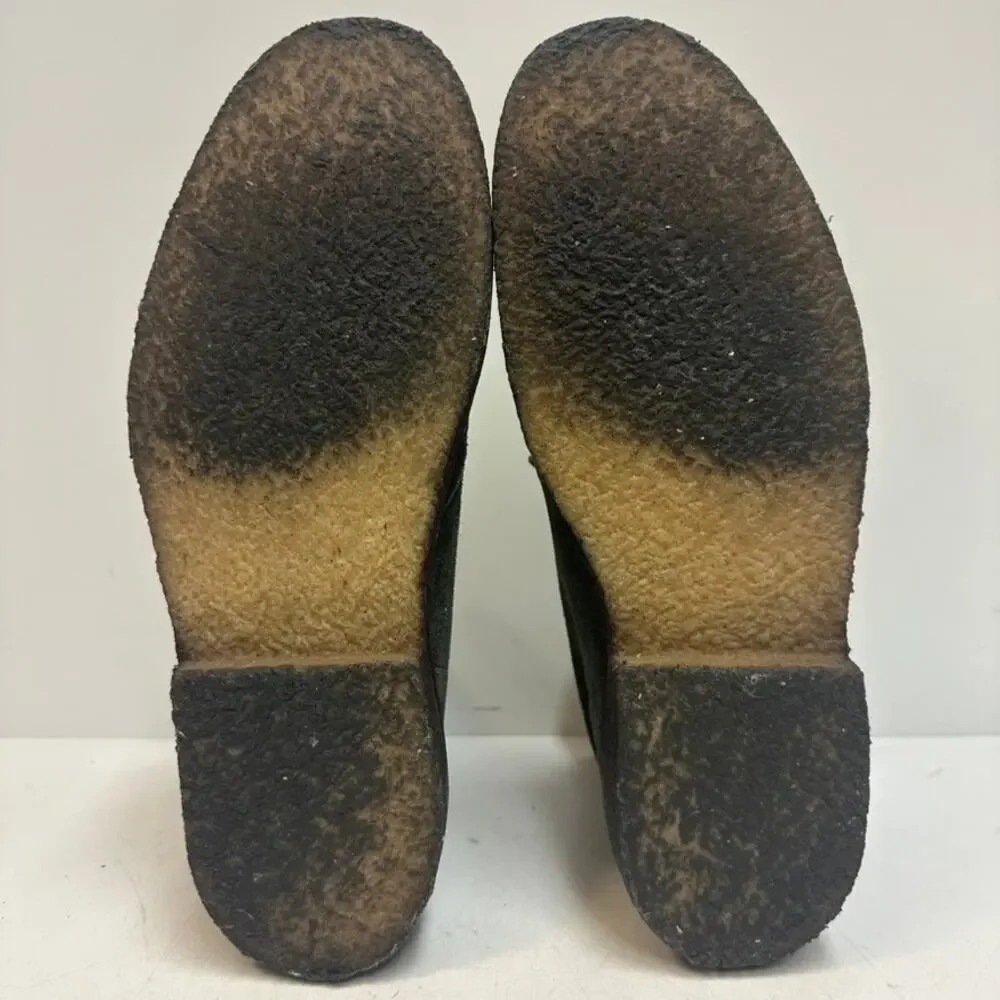 VGUC Ralph Lauren Purple Label Suede Chukka Boot Blue Green Made in Italy 10.5 D